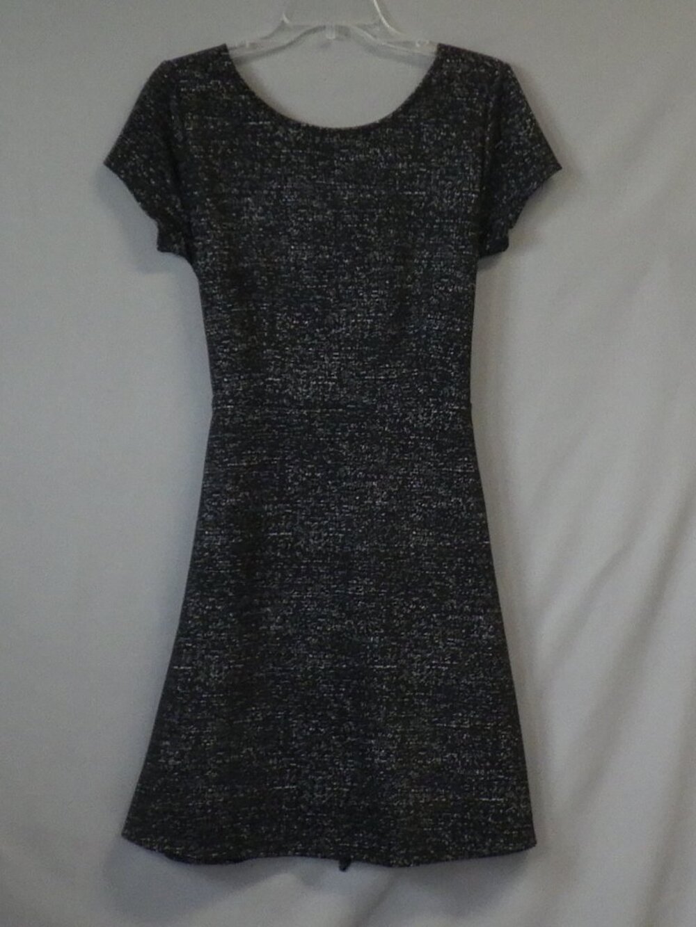 Loft Outlet Black Varigated Dress